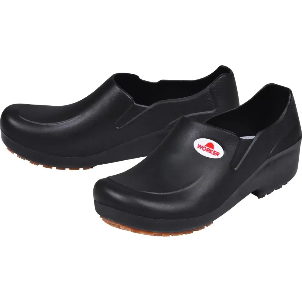 Sapato de segurança e.v.a antiderrapante preto N44 Worker — fotografia de referência