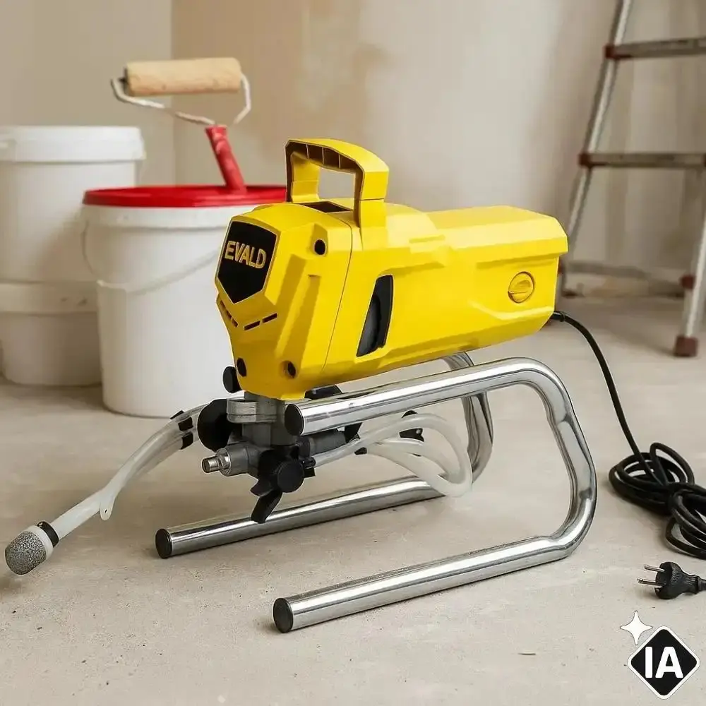 Máquina de pintura airless 1,3 HP 1000W 3000 PSI EMPA-1000 Evald 220 V — fotografia 5