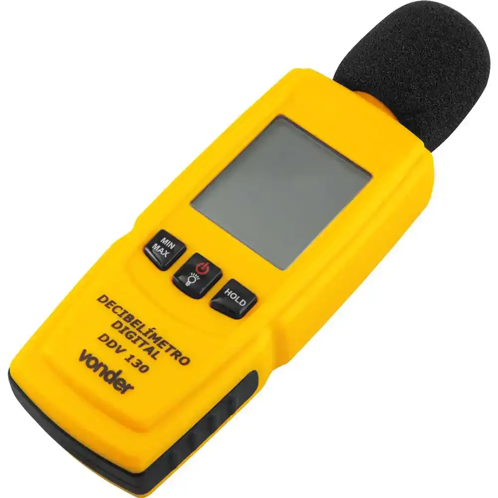 Decibelímetro digital 30 a 130DB DDV-130 Vonder — fotografia 9