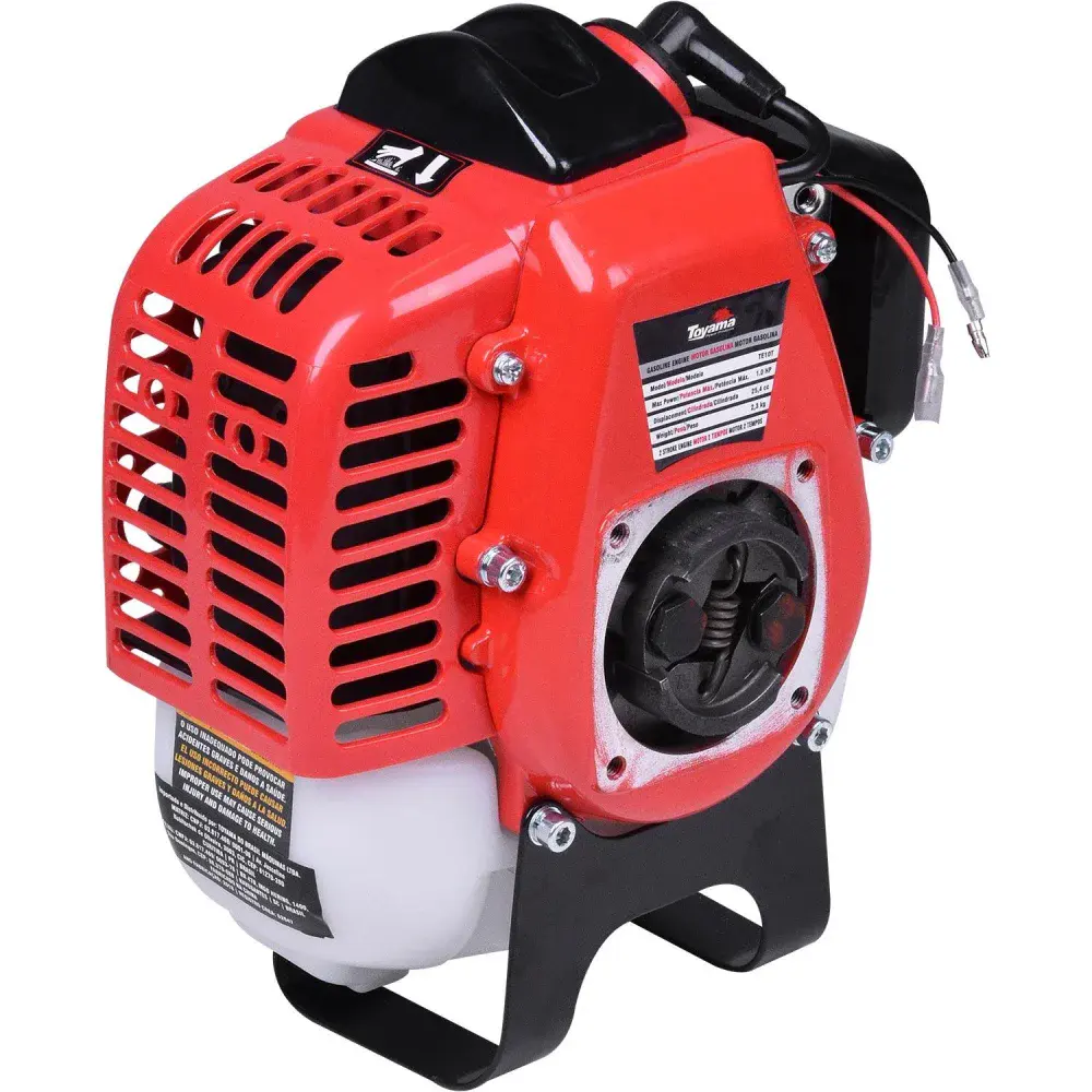 Motor a gasolina TE10T modelo 2T, 25,4CC da Toyama — fotografia 3