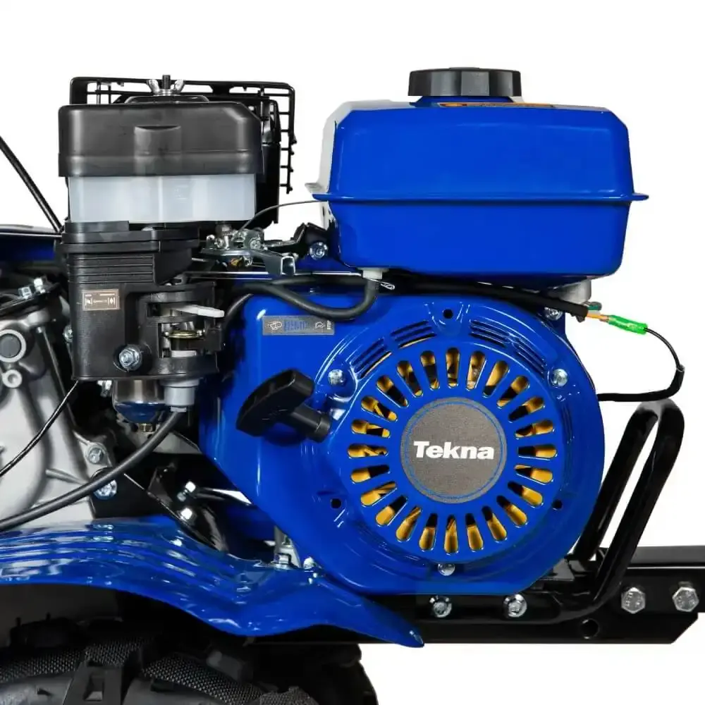 Motocultivador gasolina 7,0 HP 4T 212 CC rodas e enxadas TK90R Tekna — fotografia 5