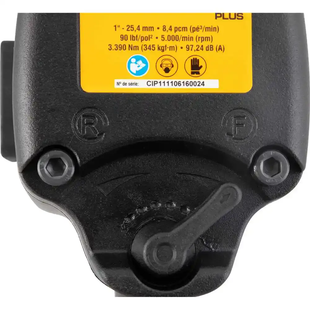 Chave de impacto pneumática 1 POL 3390 nm CIP 111 Vonder — fotografia 4