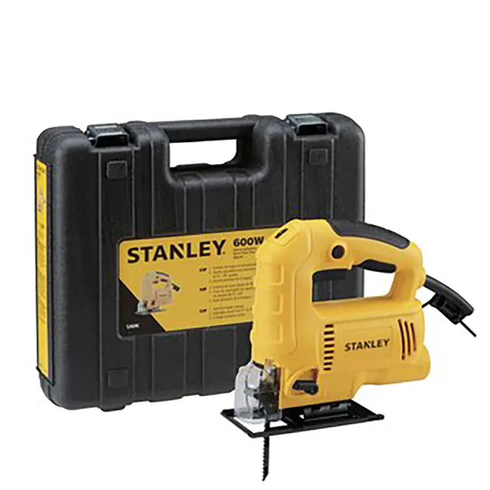Serra tico-tico de 4 posições c/ maleta 600W 127V Stanley — fotografia de referência