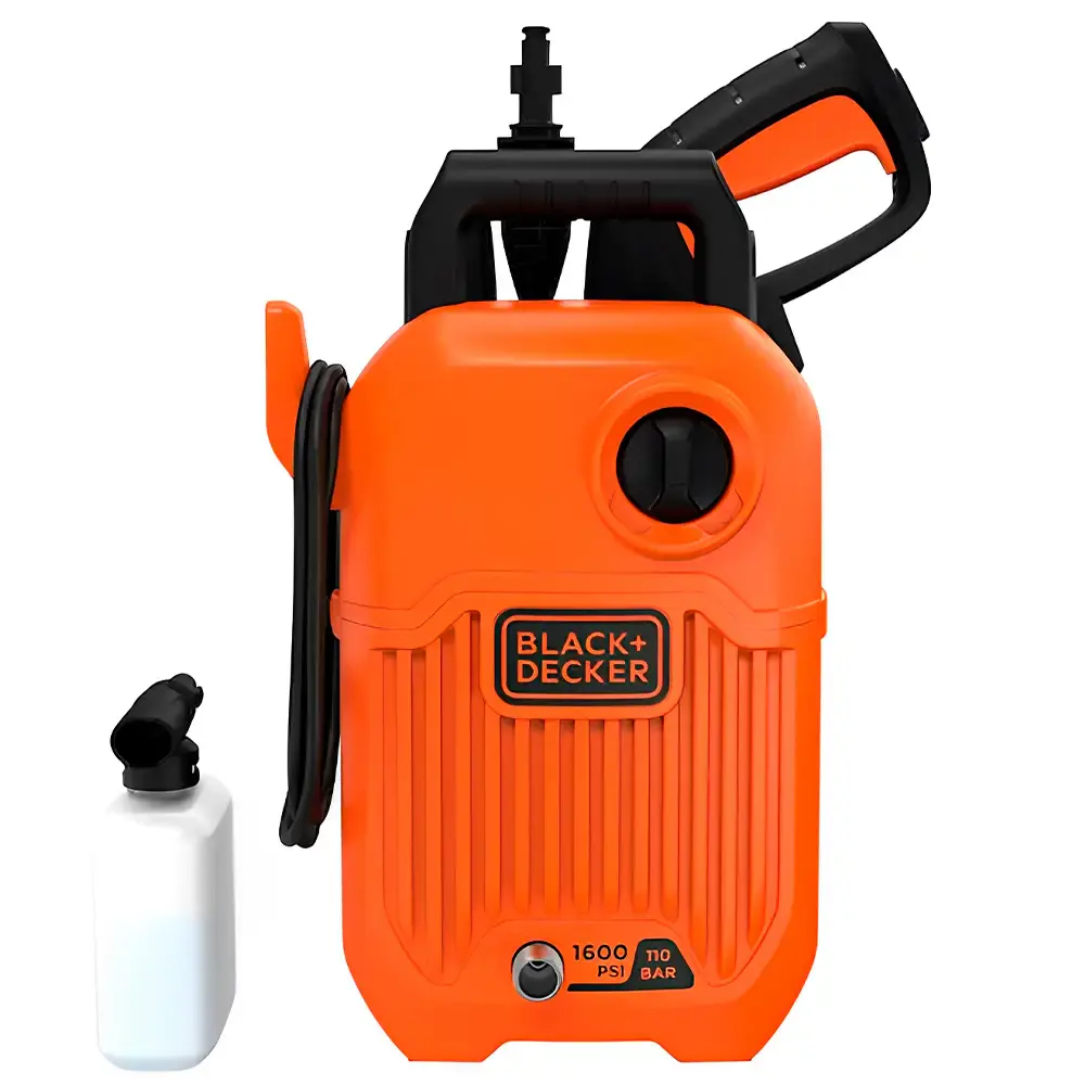 Lavadora de alta pressão 1300W BEPW1600 black & decker 220 V — fotografia 2