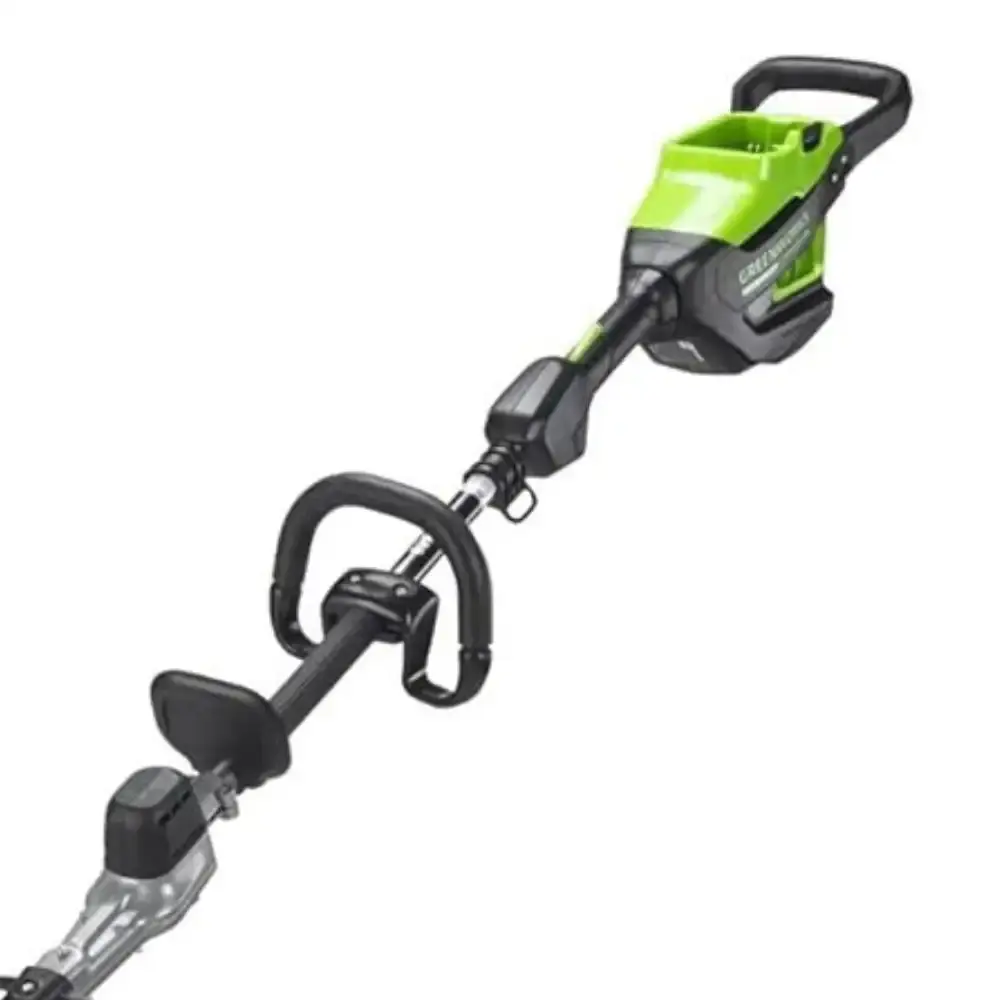 Aparador de cerca viva 82V 24 pol motor brushless Greenworks — fotografia 5