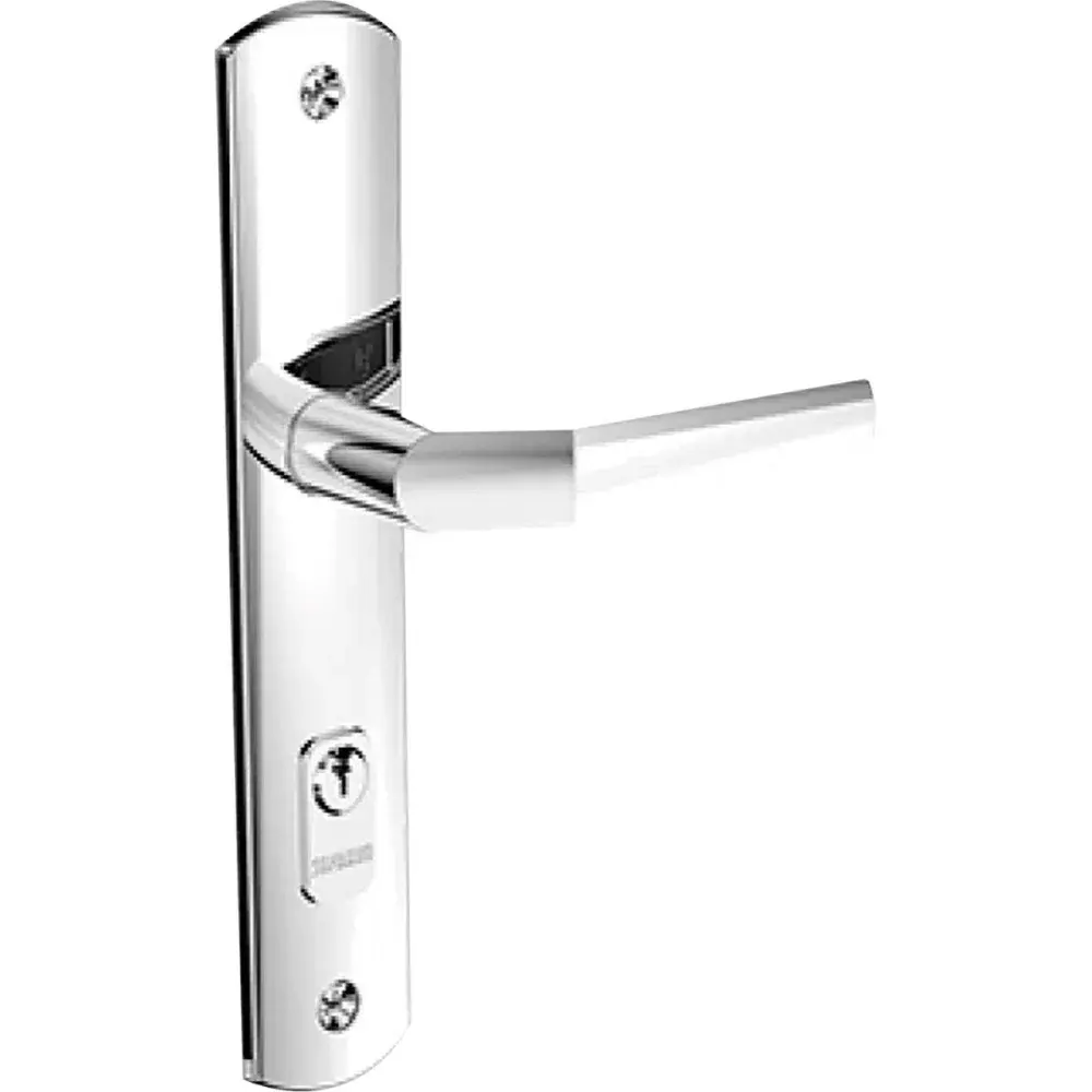 Fechadura externa popline E23 alavanca cromada 40MM Soprano — fotografia de referência