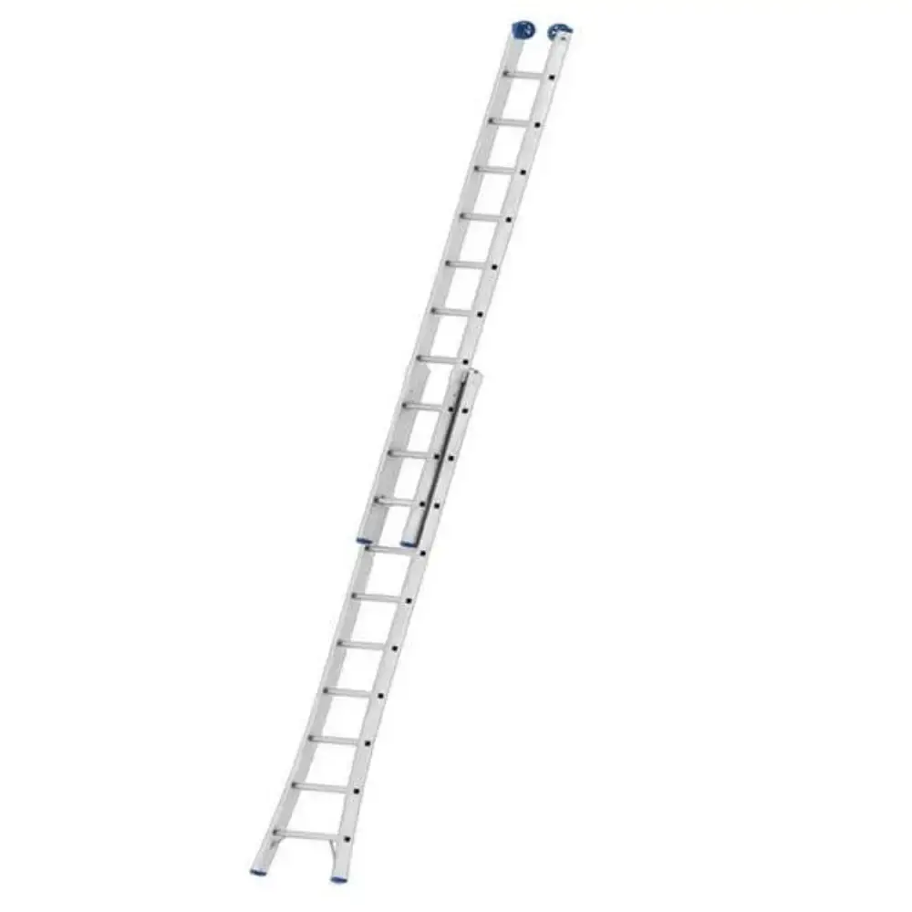 Escada de Alumínio Extensiva 2 x 10 Degraus 3.09 x 5.05 Metros EVALD Evald MAX