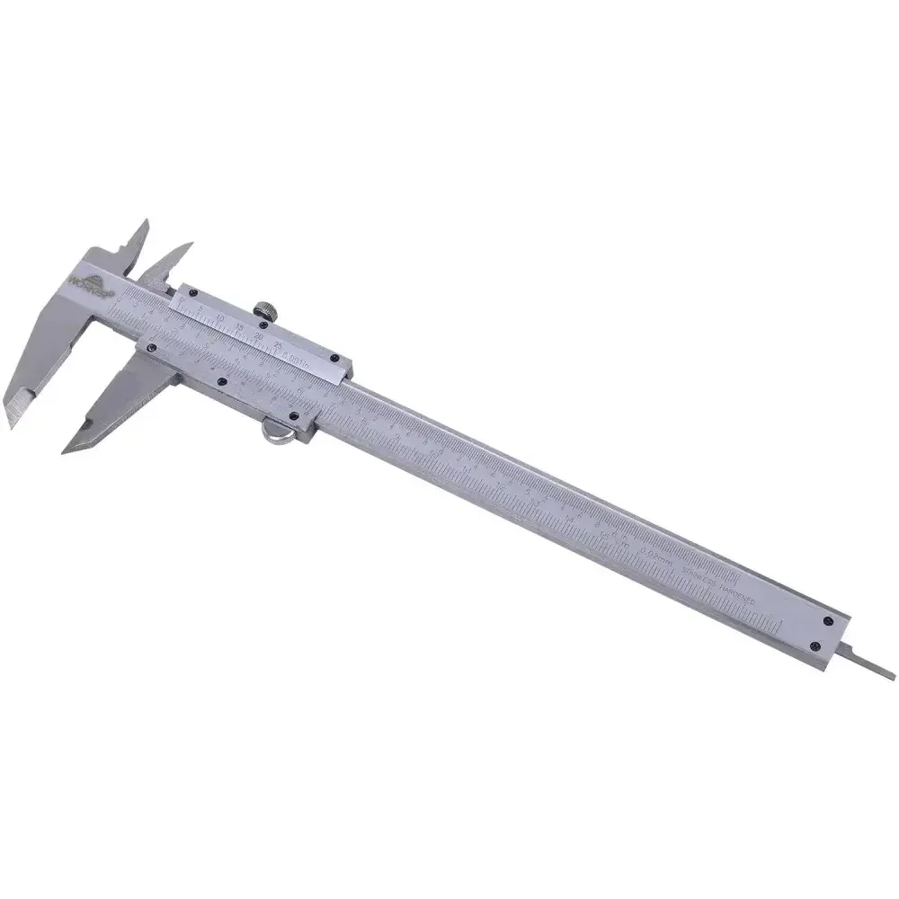 Paquímetro aço inox 6 150MM Worker — fotografia 7