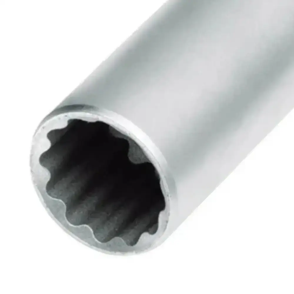 Soquete estriado longo 13/16 pol encaixe 1/2 pol D19L Gedore — fotografia 4