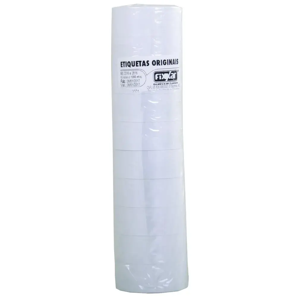 Etiqueta MX2316 10 rolos Fixxar