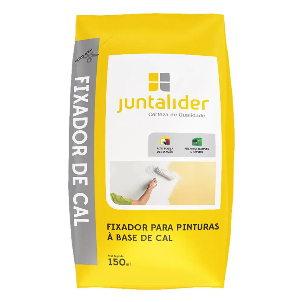 Fixador de cal para tinta sachê 150ML Juntalider