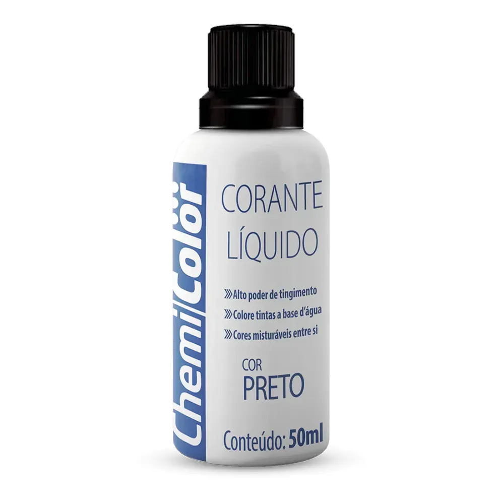 Corante liquido preto Chemicolor — fotografia 2