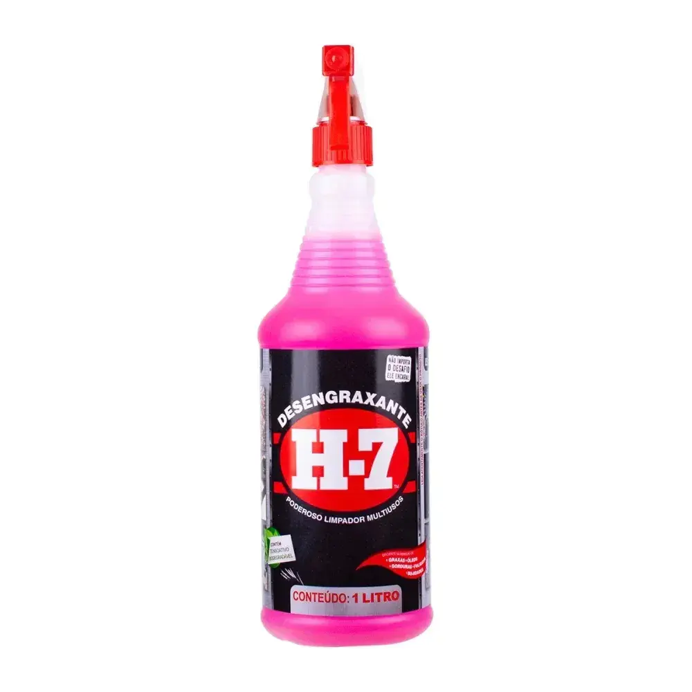 Desengraxante para limpeza pesada em spray 1L H-7 H7 — fotografia 4
