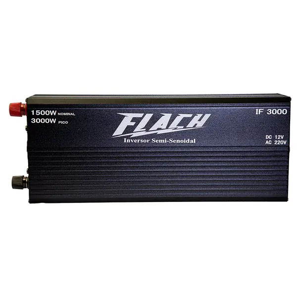 Inversor de tensão IF3000-1 semi senoidal 12V/220V - Flach — fotografia de referência
