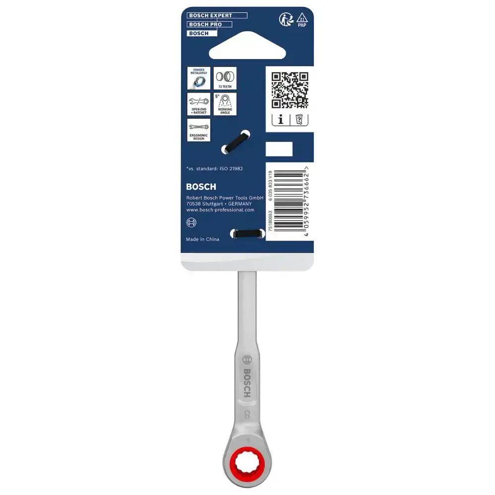 Chave catraca combinada 10MM bosch Bosch Ferramentas Manuais — fotografia 3