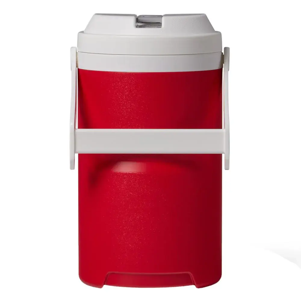 Garrafa térmica laguna 3,8L vermelha com ganchos Igloo — fotografia 4