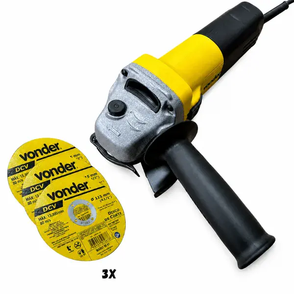Esmerilhadeira angular 650W 220V EAV650 - Vonder — fotografia de referência