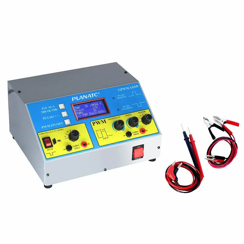 Gerador de sinal pwm e teste de alternador piloto GPWM-1210 Planatc — fotografia de referência