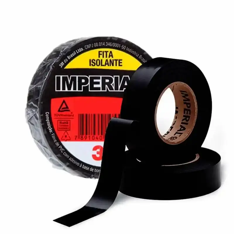 Fita isolante Imperial 10 metros kit com 10 unidades HB004236020 3M — fotografia 3