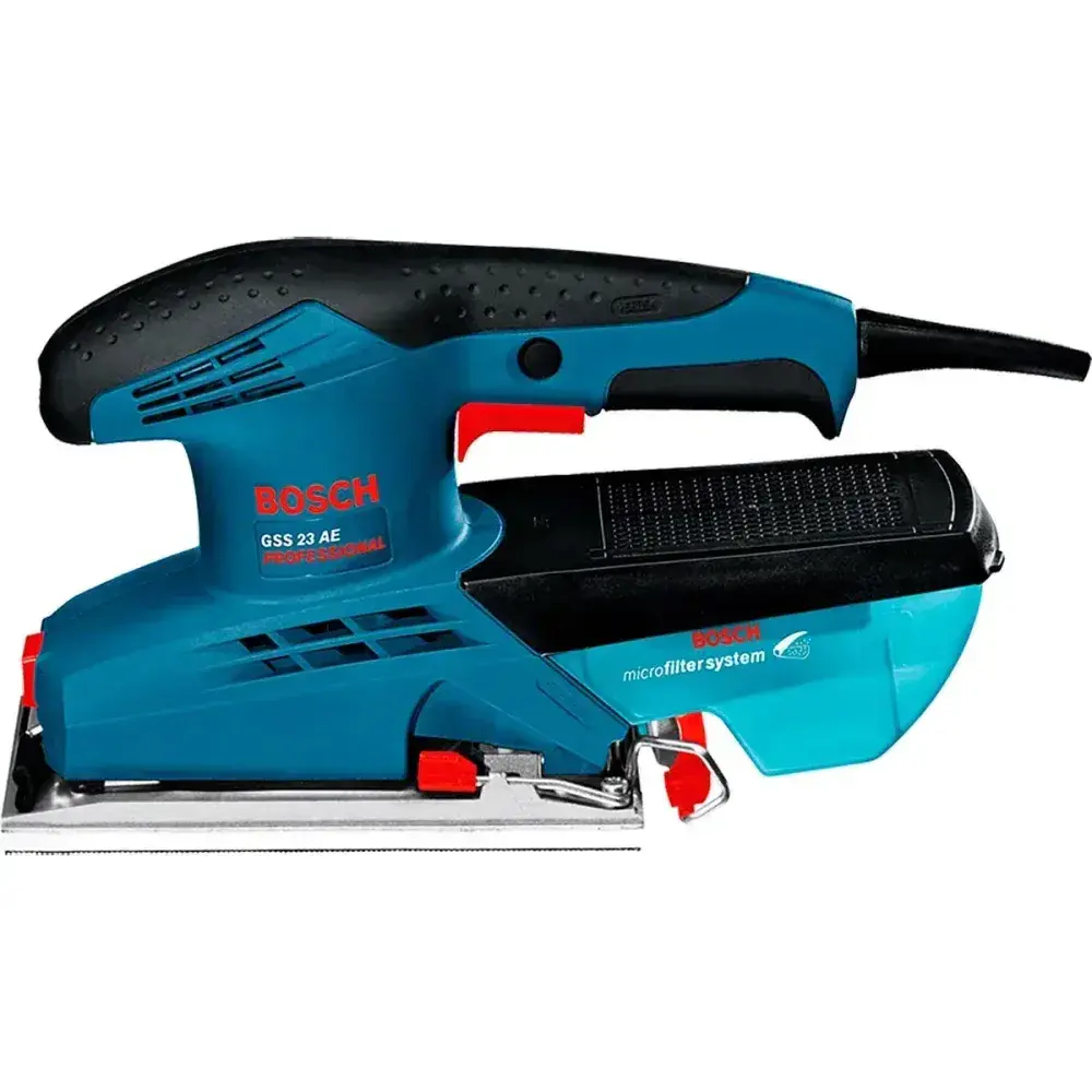 Lixadeira orbital com coletor de pó 1/3 160W 220V gss 23AE Bosch — fotografia 7