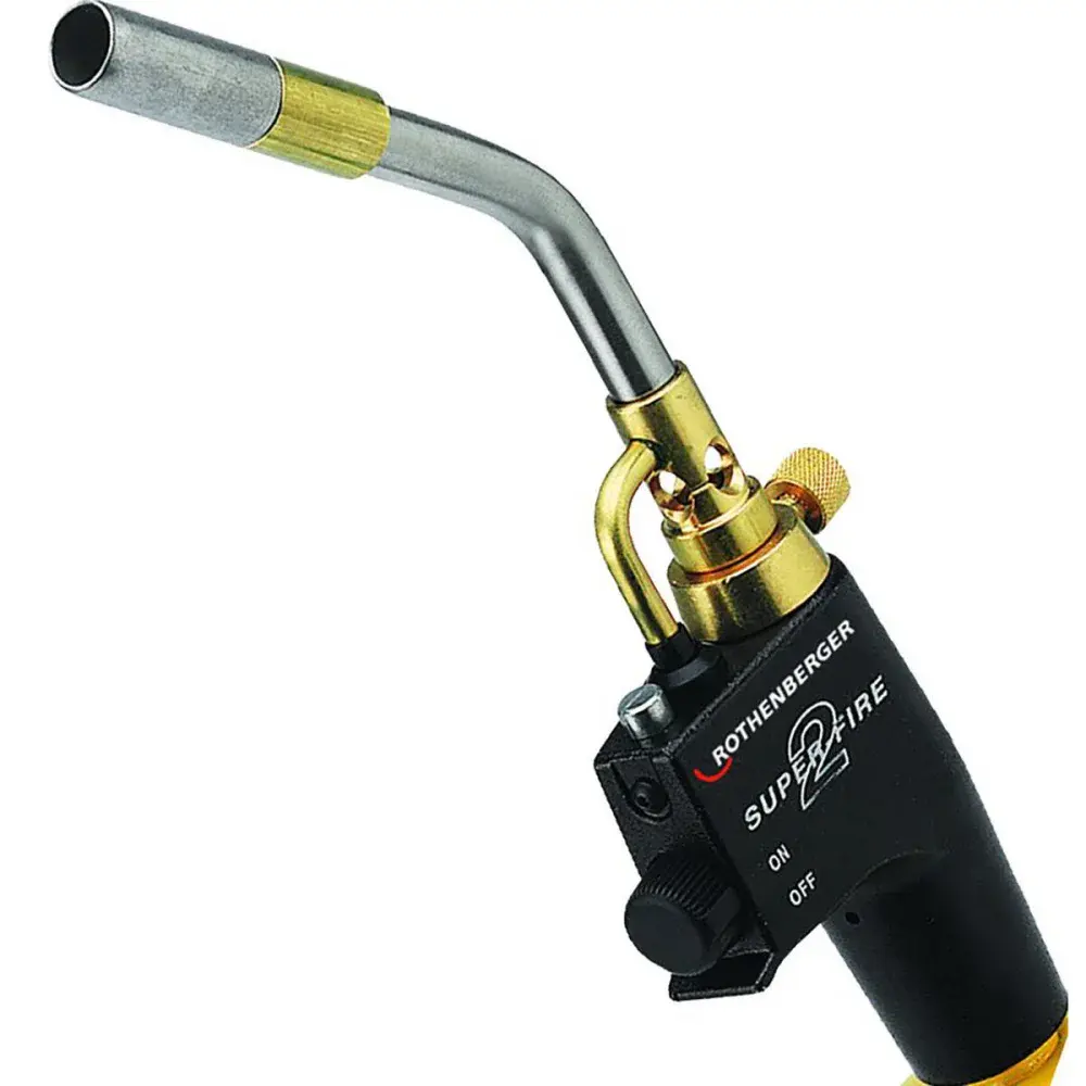 Maçarico automático super fire 2 para gás mapp Rothenberger — fotografia de referência