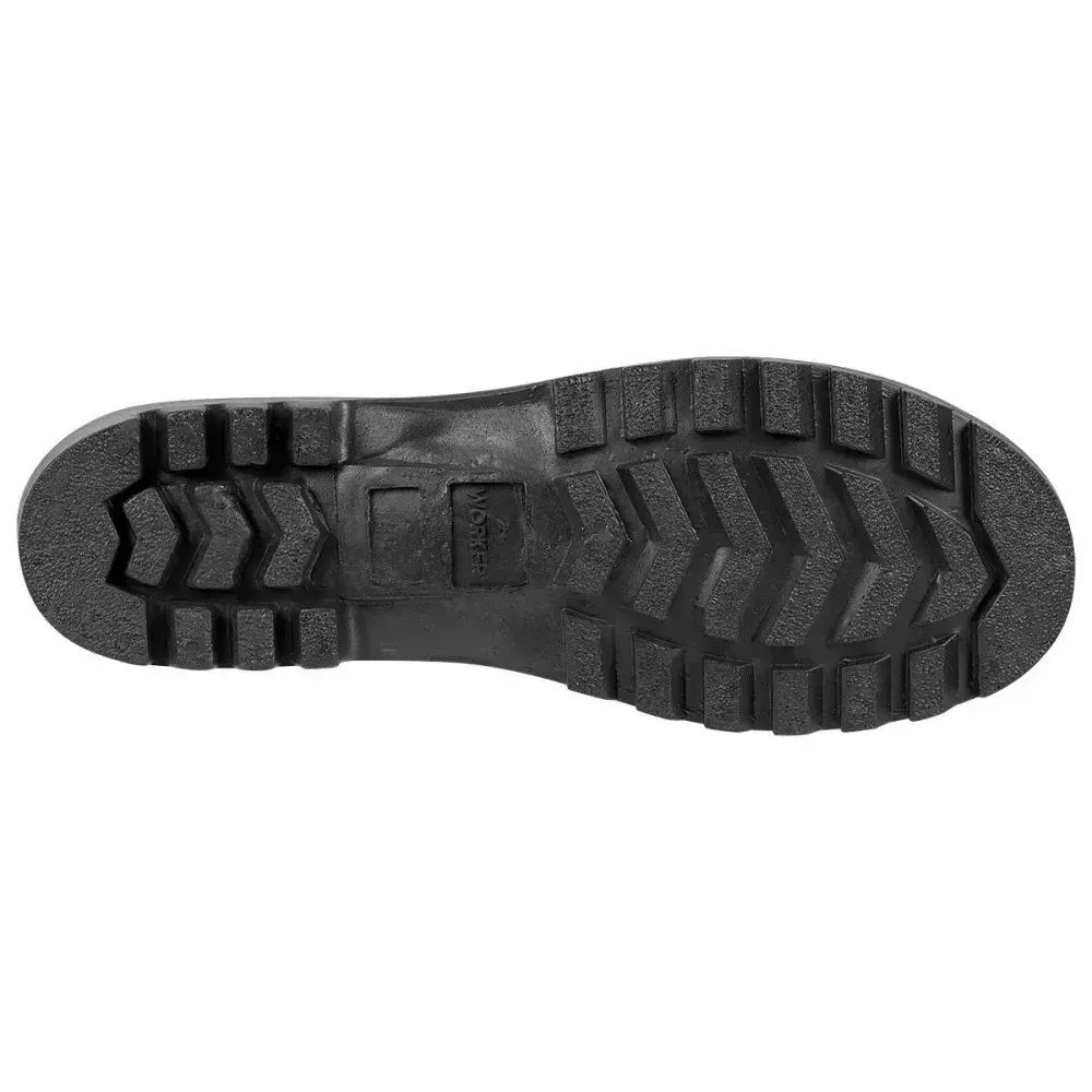 Bota pvc preta cano médio com forro N°40 Worker — fotografia 8