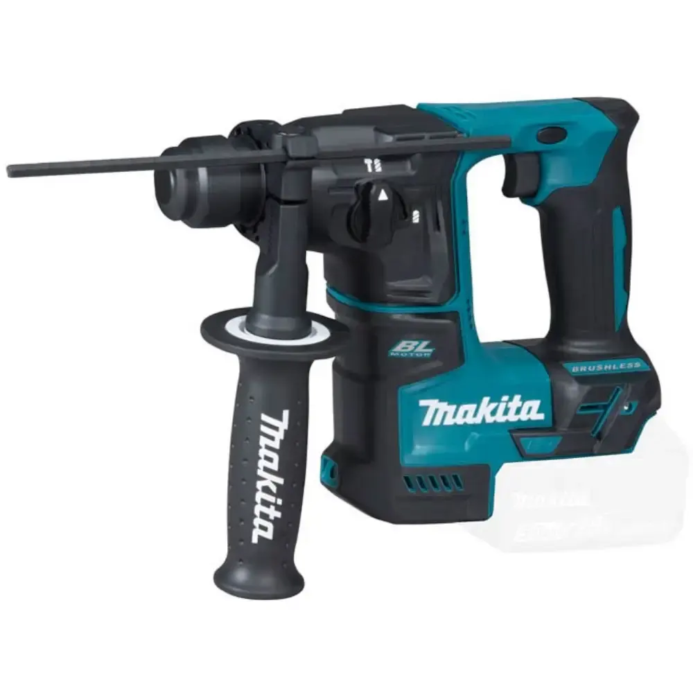 Martelete rotativo plus 18V 3,3KG com bateria 3,0AH e carregador bivolt Makita — fotografia 2