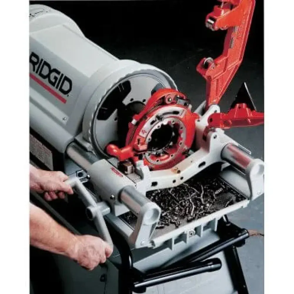 Rosqueadeira elétrica 1224 1/2 a 4 npt 220V Ridgid — fotografia 6