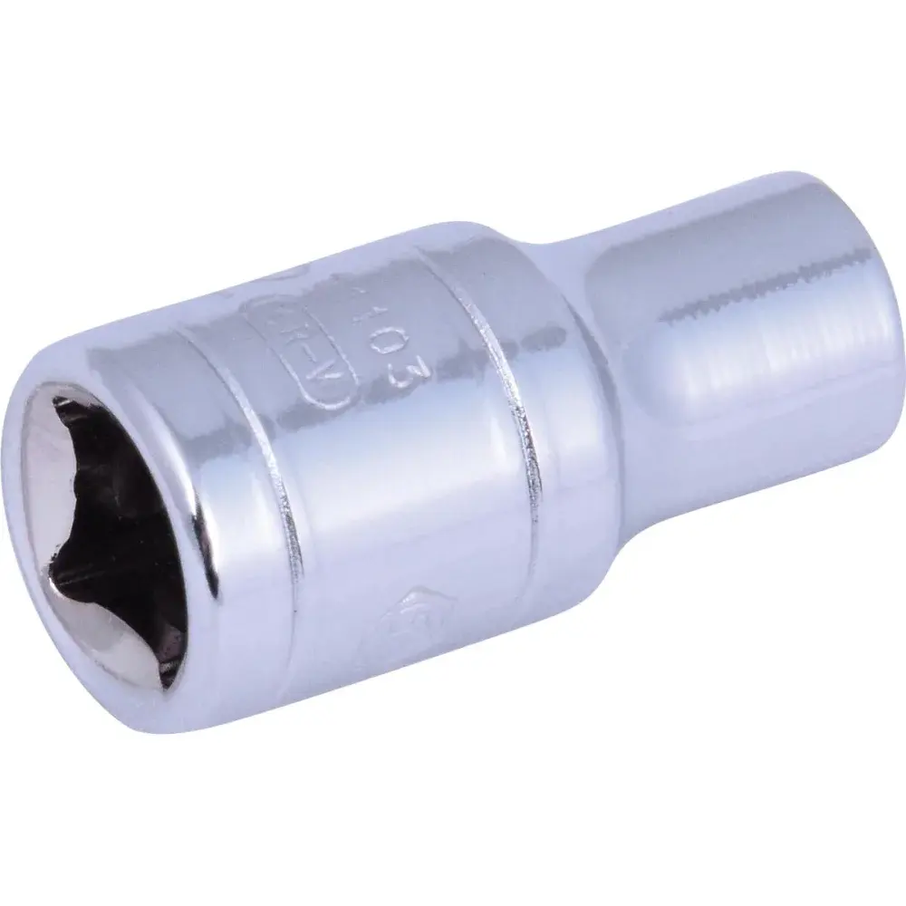Soquete sextavado cromo com encaixe de 1/4" 7/32" Sata — fotografia 6