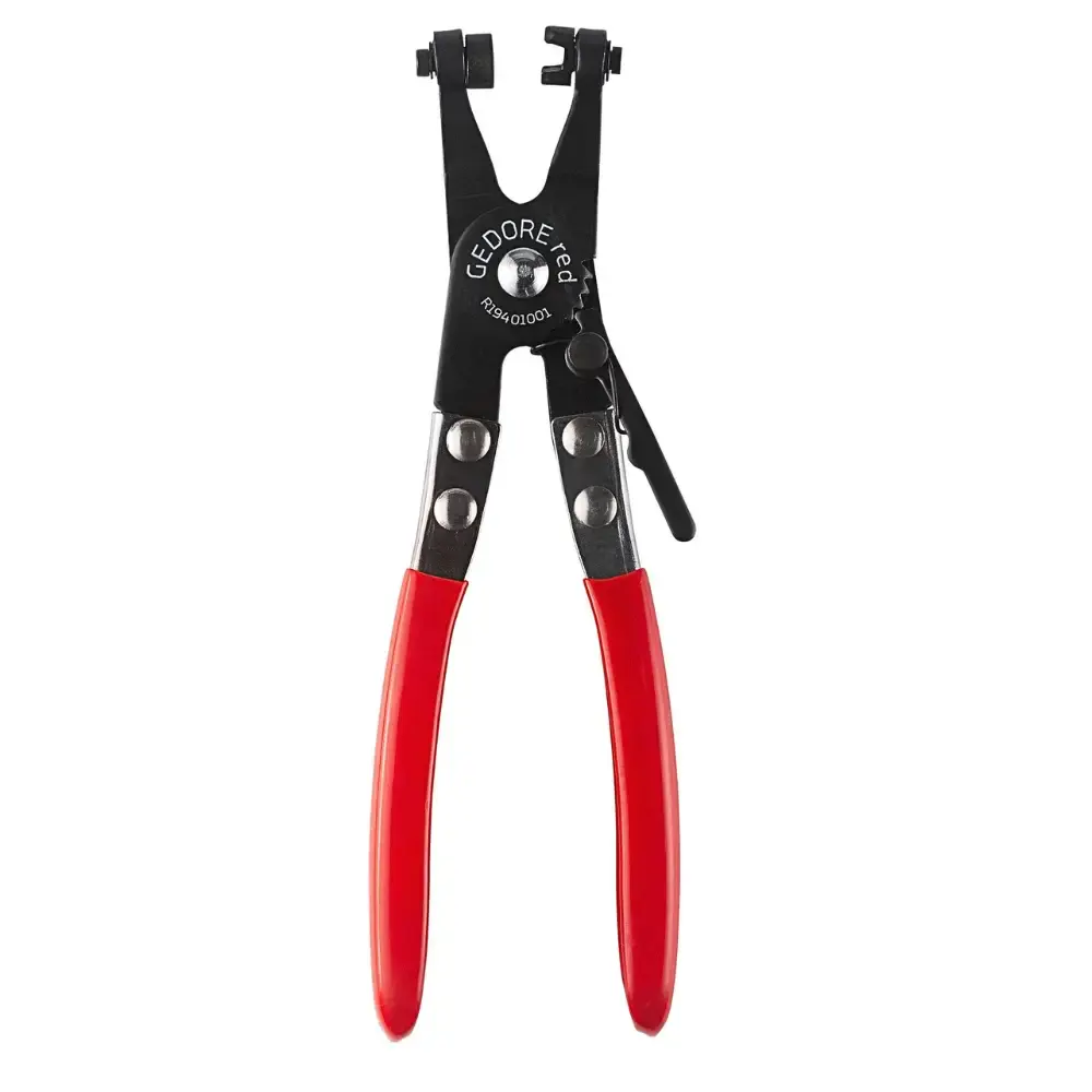 Alicate para abraçadeira elástica 45MM ponta reta R19401001 Gedore RED — fotografia de referência