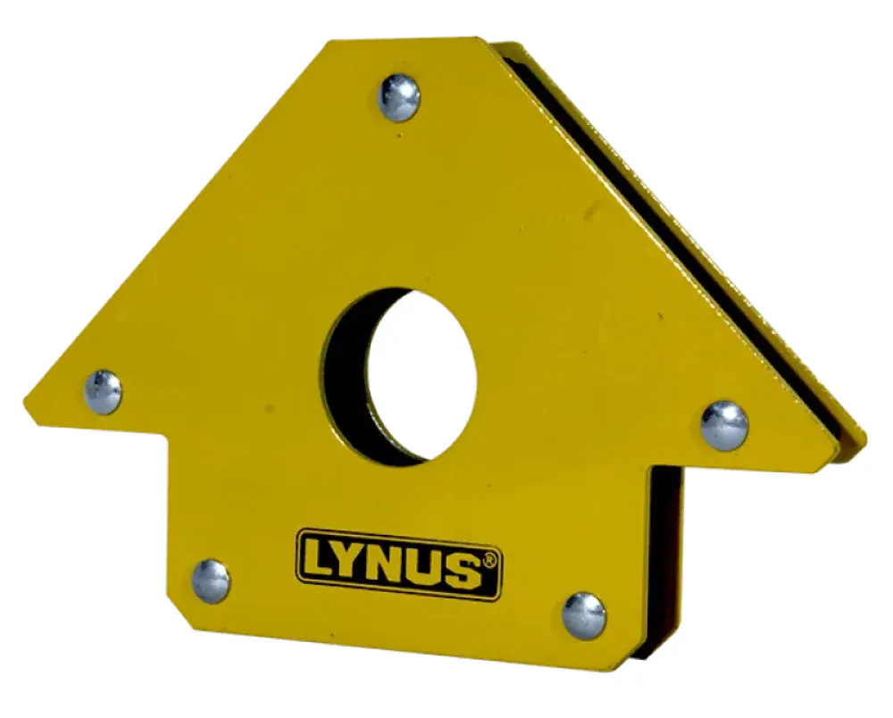 Esquadro magnético para solda 25KG EML-25 Lynus — fotografia 2