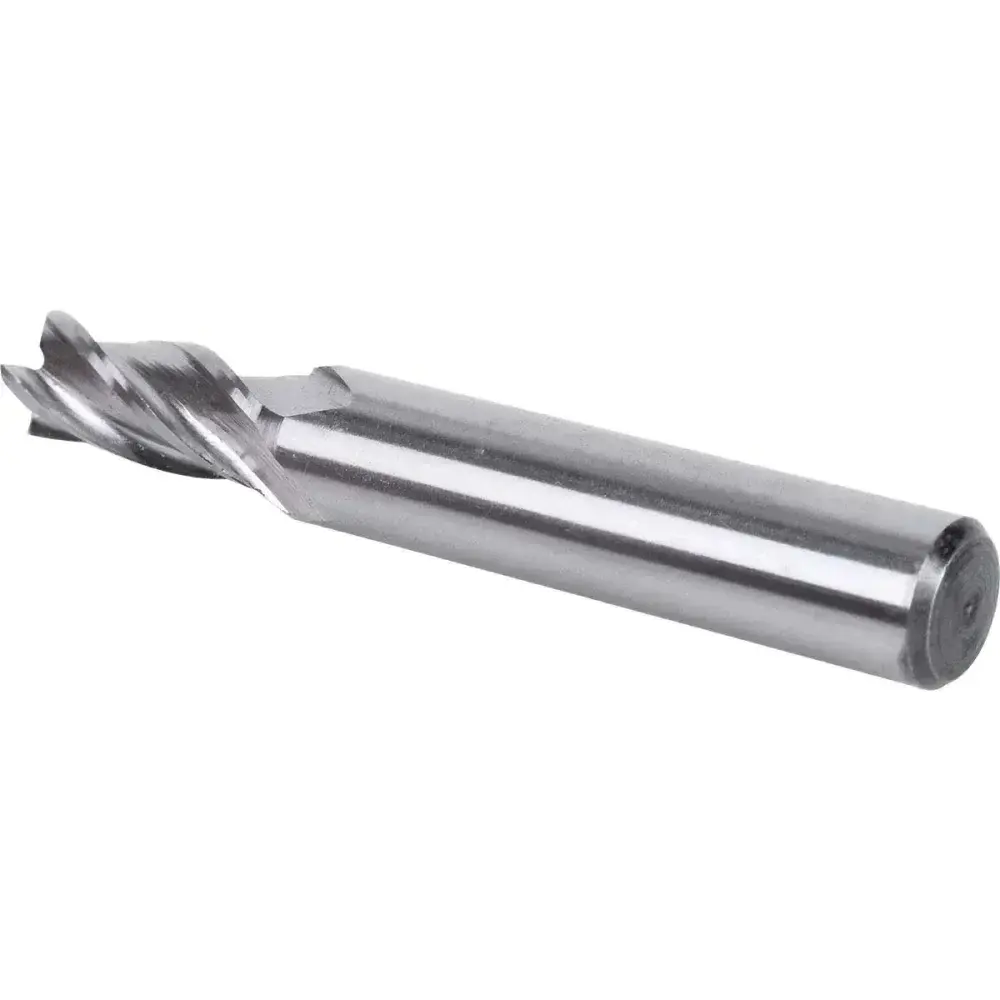 Fresa de topo reto aço rápido 5/16” haste 3/8” Worker — fotografia 10