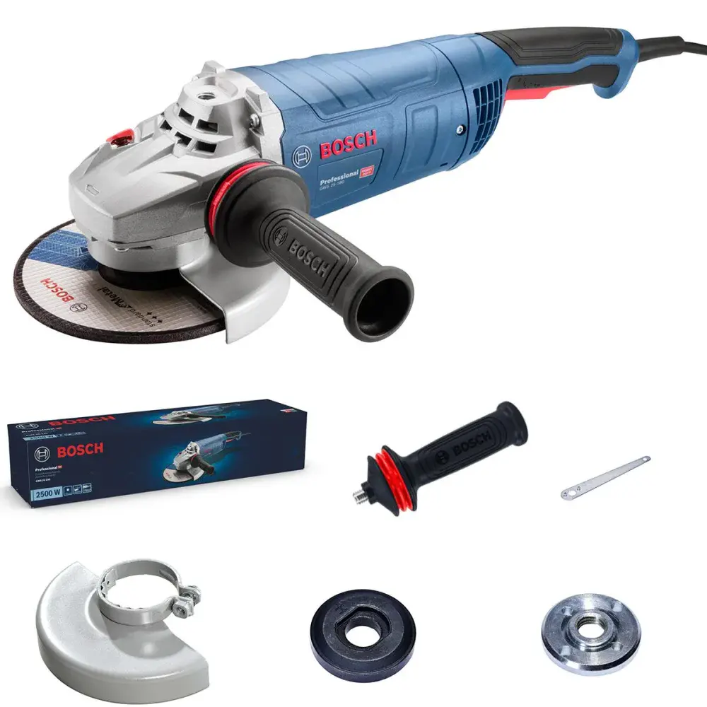 Esmerilhadeira angular vulcano 7 M14 2500W 220V GWS25-180 Bosch — fotografia de referência