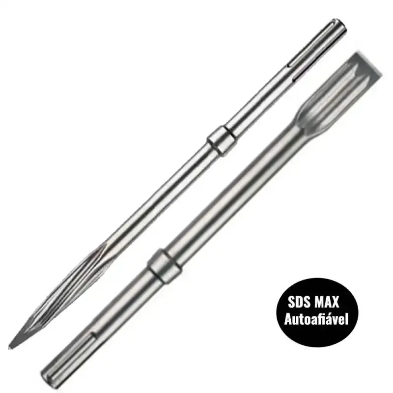 Kit Talhadeira e Ponteiro 400 mm SDS-MAX Autoafiáveis BOSCH