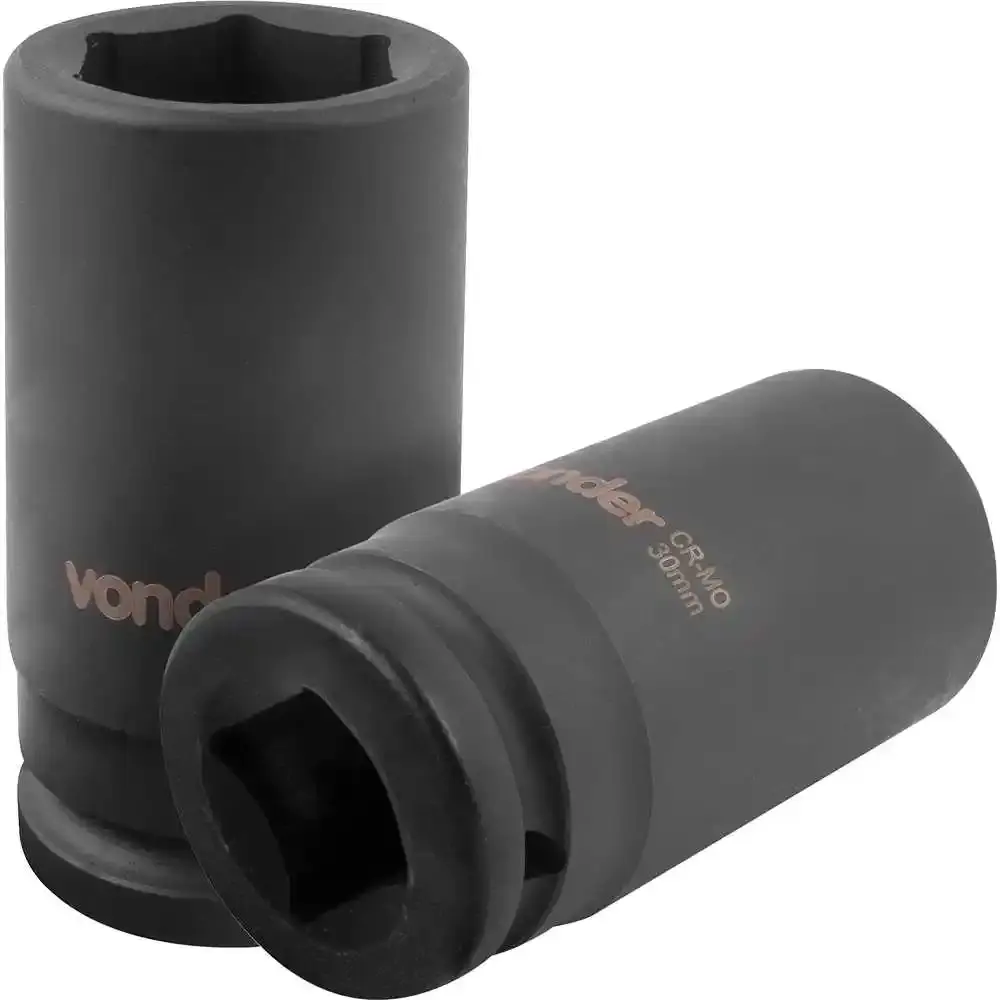 Soquete sextavado longo de impacto 30MM 3/4POL Vonder — fotografia de referência