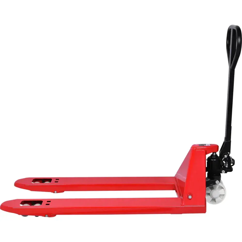 Paleteira manual hidráulica roda dupla 685MM 2T Worker — fotografia 9