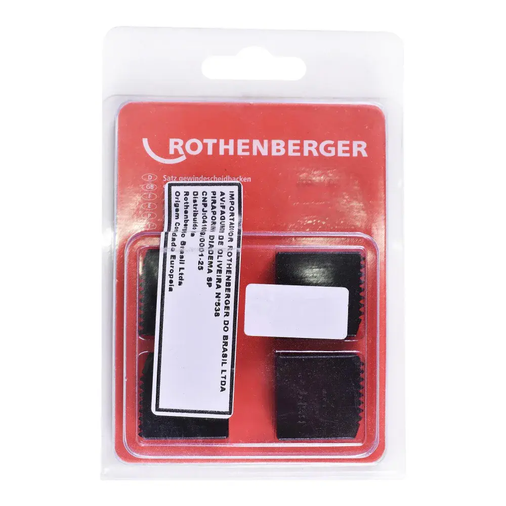 Kit cossinetes para tarraxa manual 2 bsp Rothenberger — fotografia 5