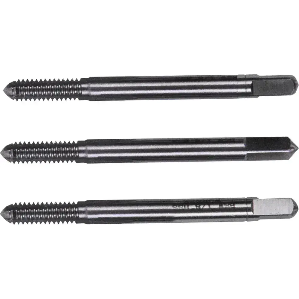 Jogo macho manual bsw 1/8"X40MM 3 peças Worker — fotografia 9