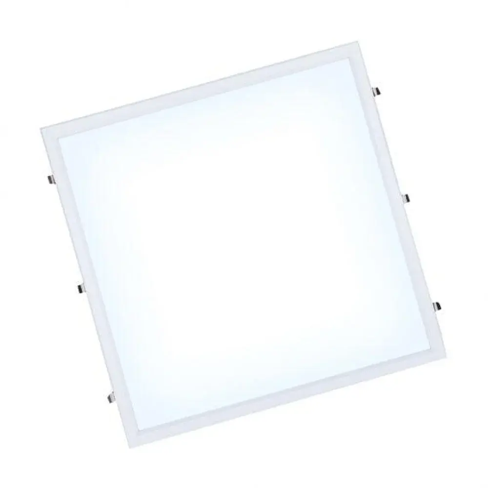 Painel superled de embutir 62X62 6500K Ourolux — fotografia de referência