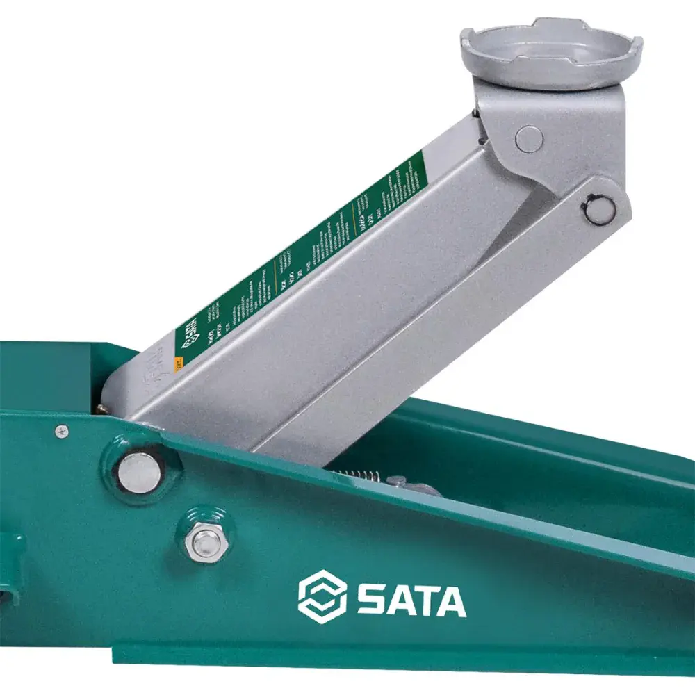 Macaco hidráulico jacaré curto 18,49CM 2,5T Sata — fotografia 4
