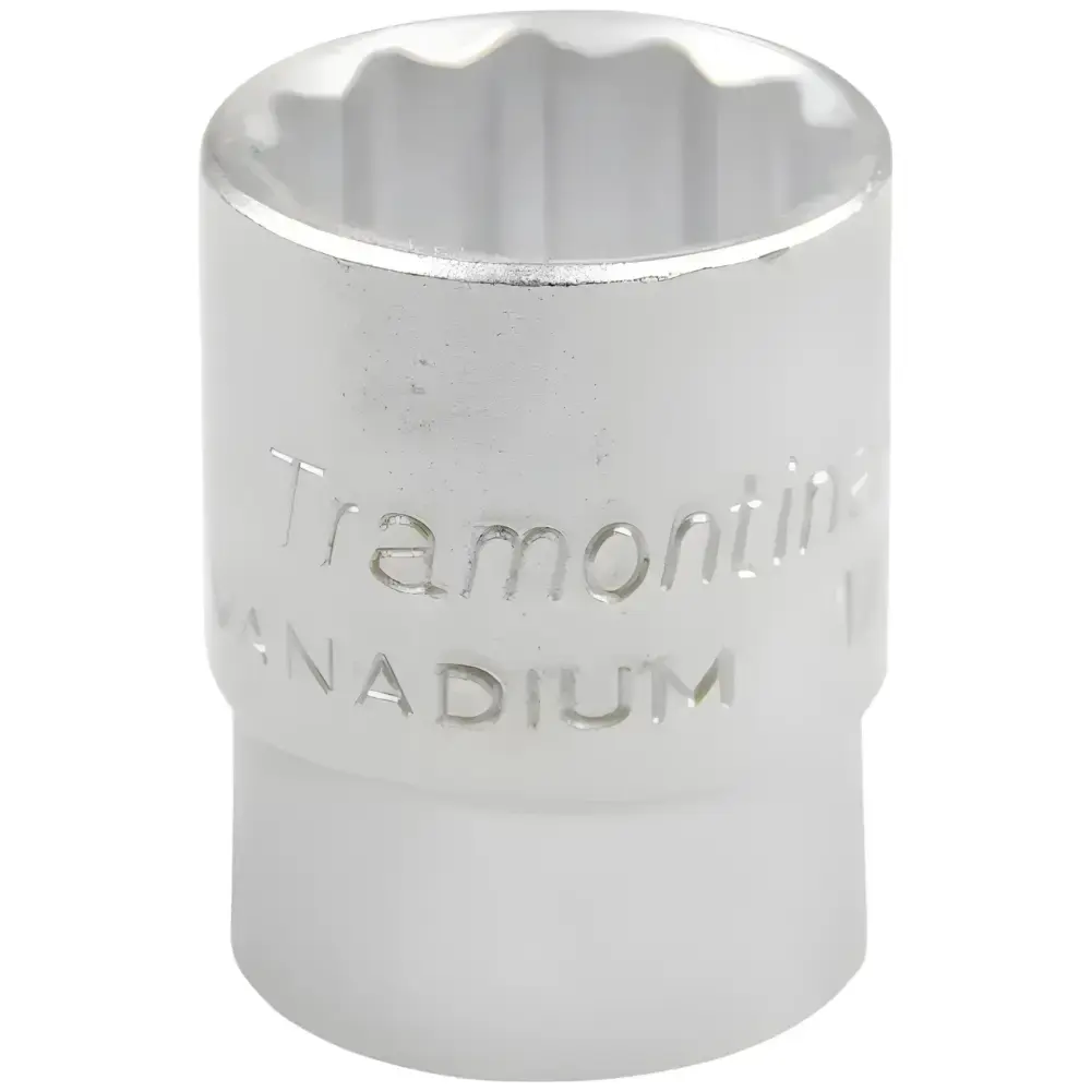 Soquete estriado em aço cromo vanádio 23 mm - encaixe 1/2 Tramontina 44833123 — fotografia 5