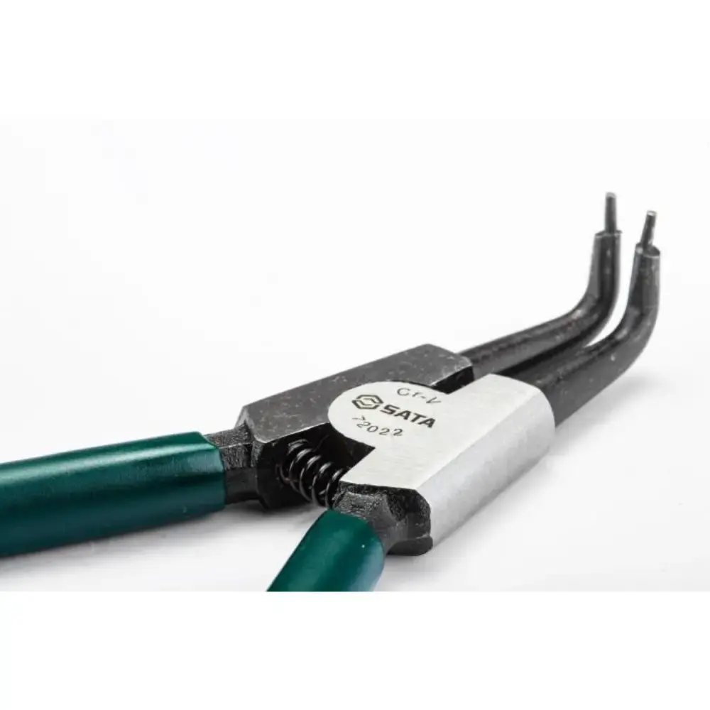 Alicate para anéis externo curvo 7 POL ST72022ST Sata — fotografia 4