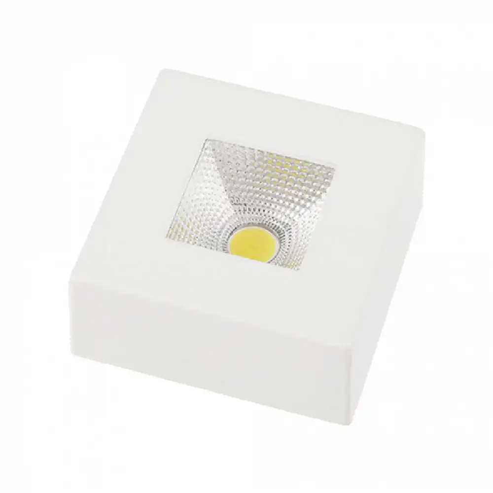 Luminária led spot quadrada sobrepor 4000K Avant — fotografia de referência