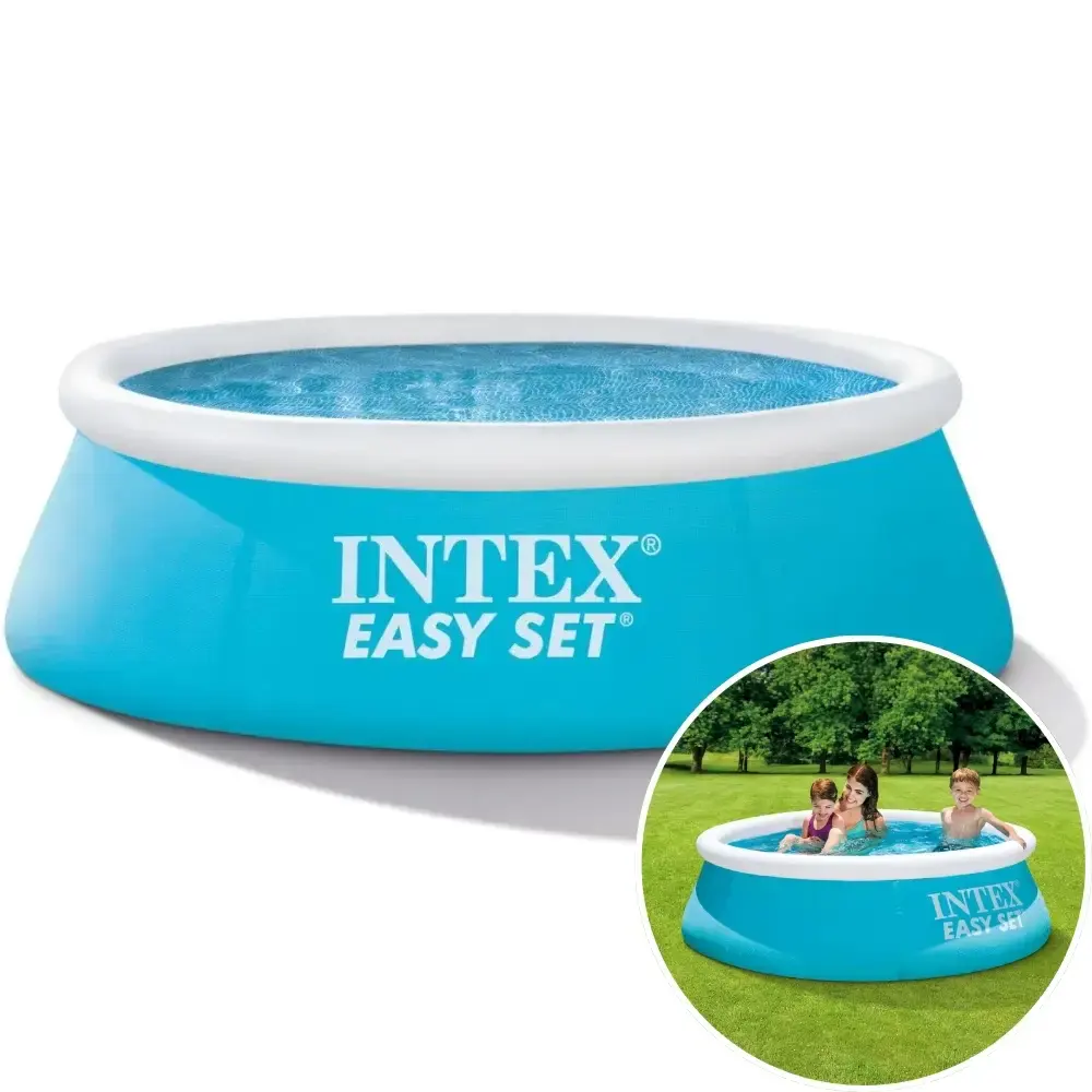 Piscina Inflável Infantil 880 Litros 1.83 x 0.51 Metros EASY SET INTEX — fotografia de referência