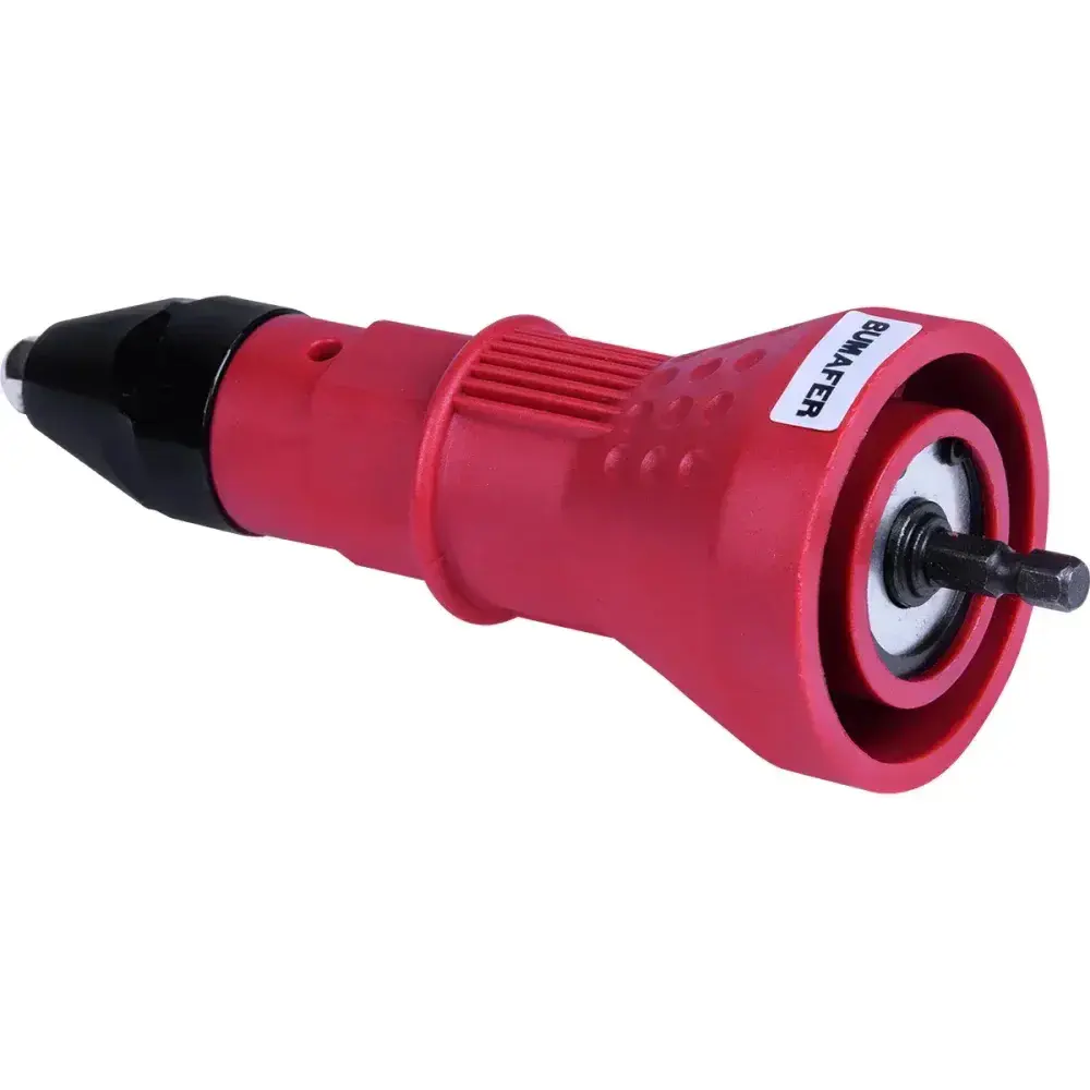 Cabeçote rebitador para furadeira 2,4/4,8MM Bumafer — fotografia 9