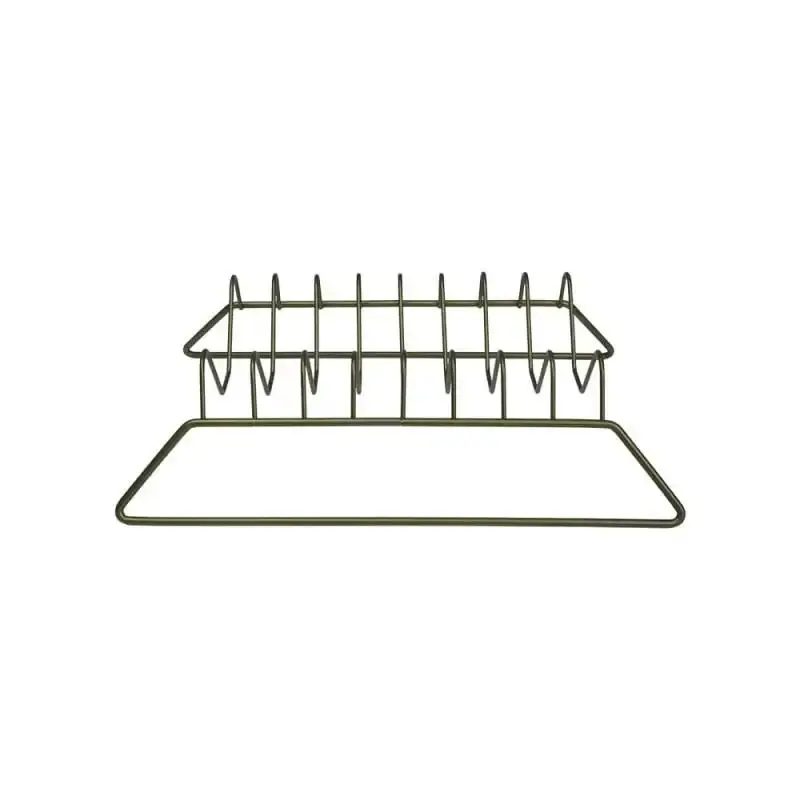 Organizador porta pratos vertical viena em aço lavanda 990646 BEL BEL FIX — fotografia 3
