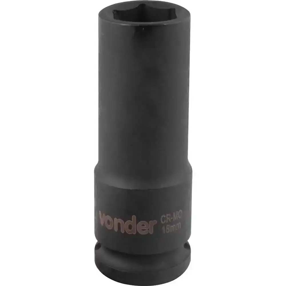 Soquete sextavado longo de impacto 18MM 1/2POL Vonder — fotografia 4