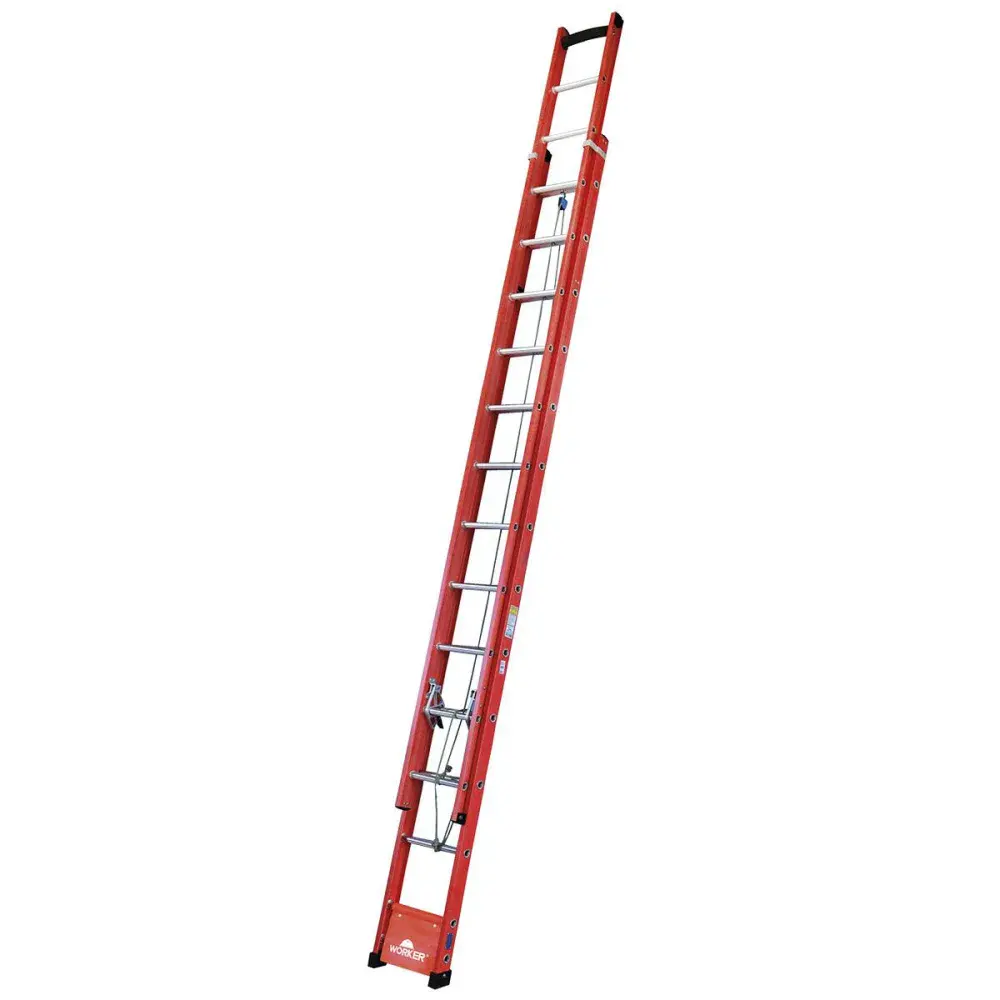 Escada de fibra extensiva 7,20M profissional Worker