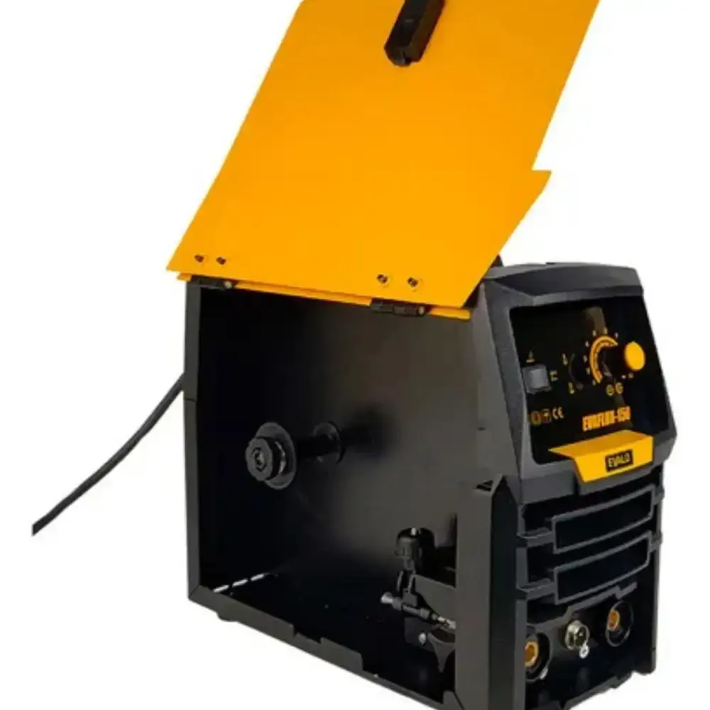 Máquina solda multiprocesso MIG sem gás sinérgica 220V EVAFLUX-150 Evald 220 V — fotografia 11