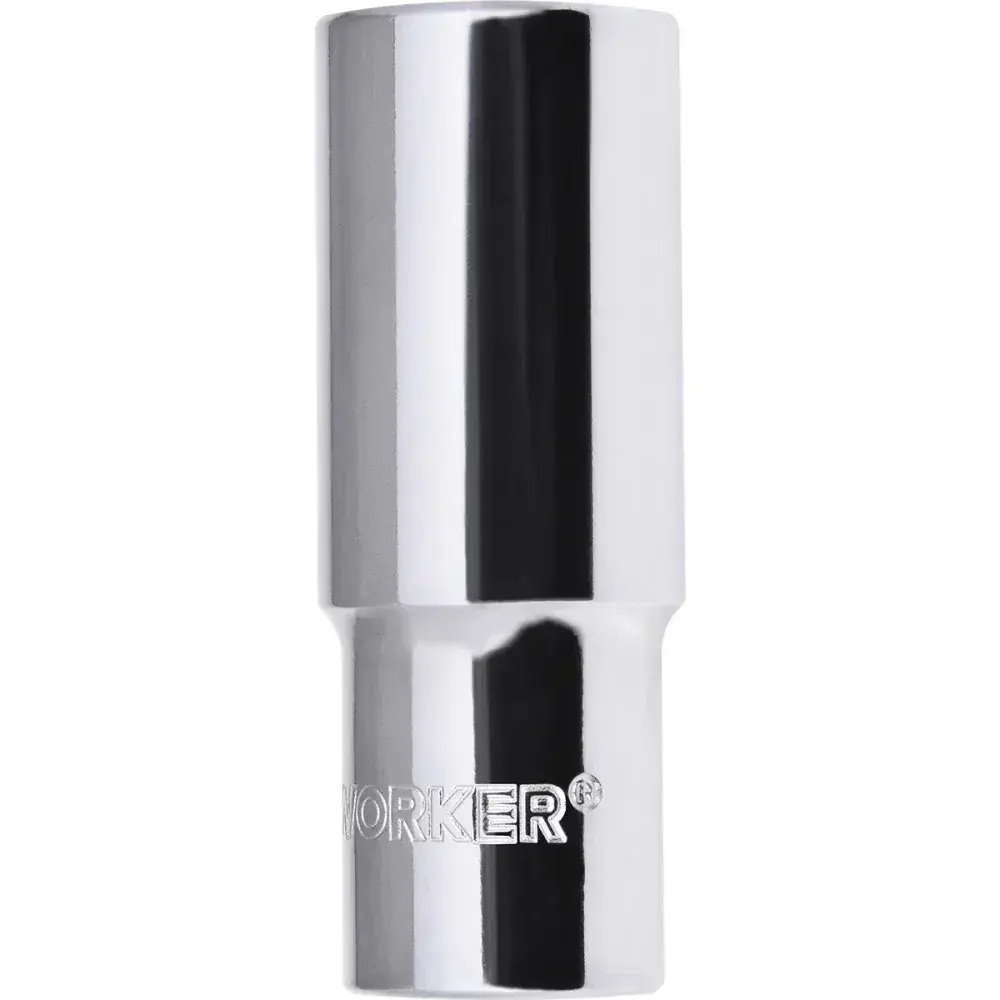 Soquete estriado longo encaixe 1/2 21MM Worker — fotografia 7